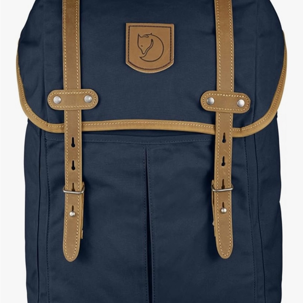 Fjallraven Rucksack no 21 Men's Navy and Tan Backpack